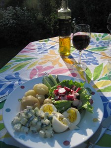 Freshly picked and prepared